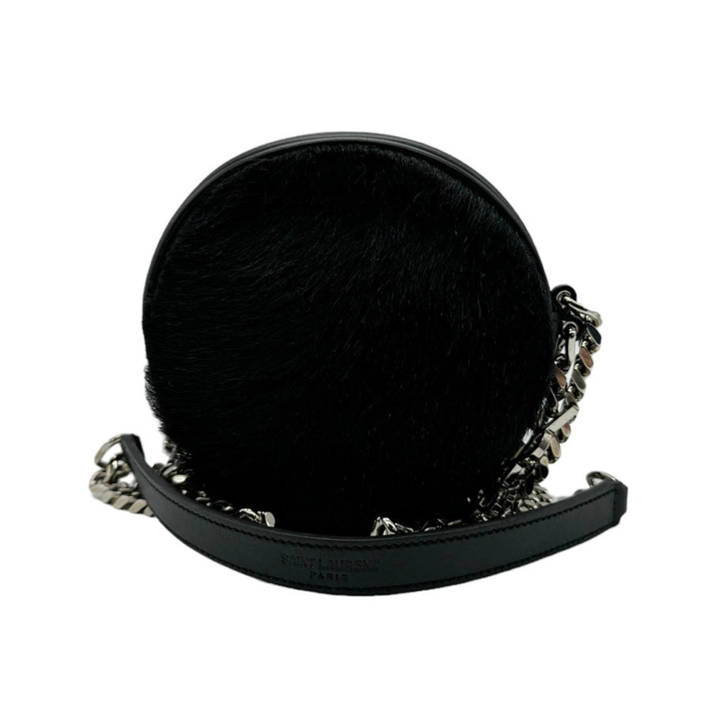Saint Laurent Crossbody Bag leather calfskin black
